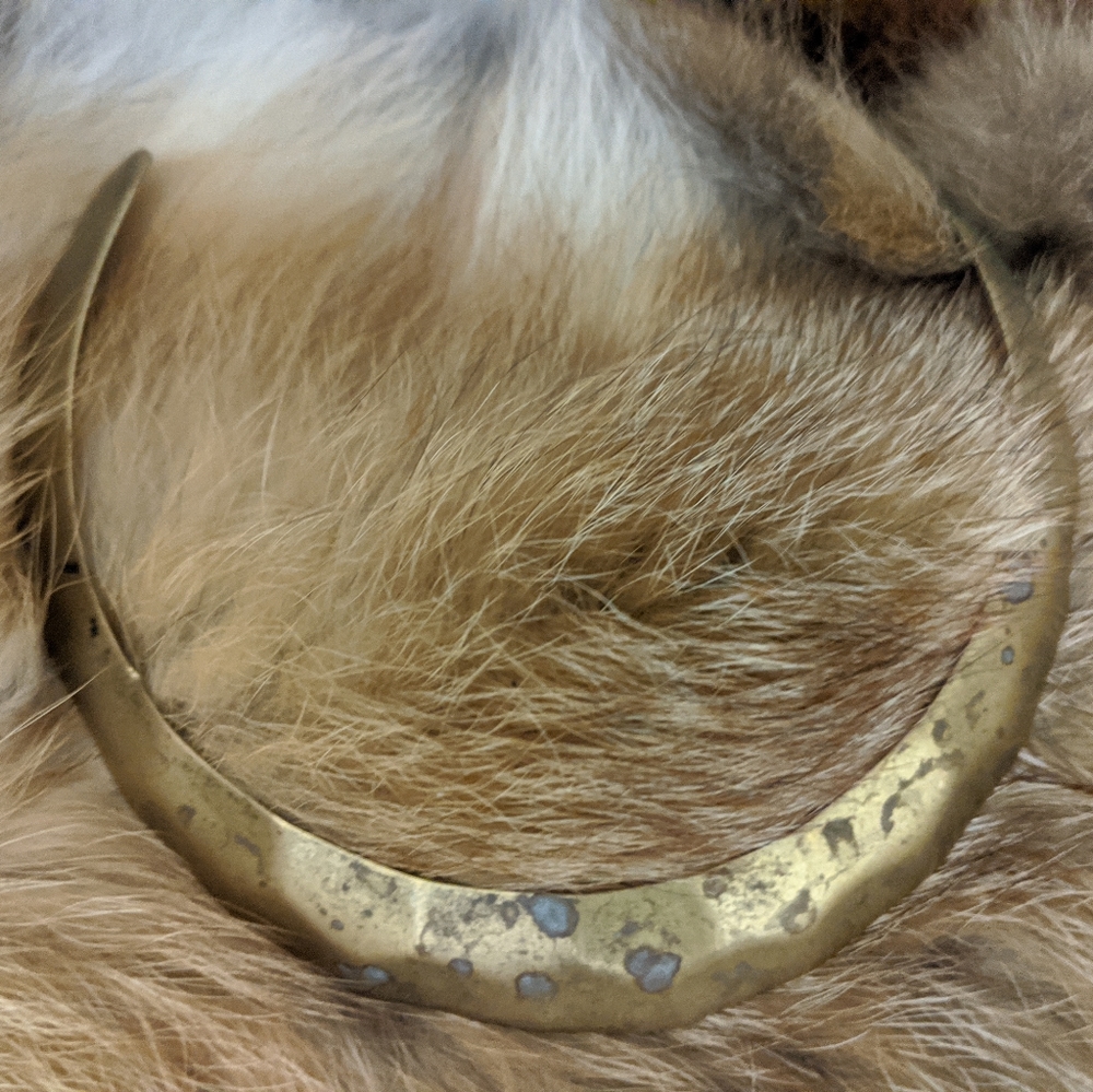 Brass Collar Necklace